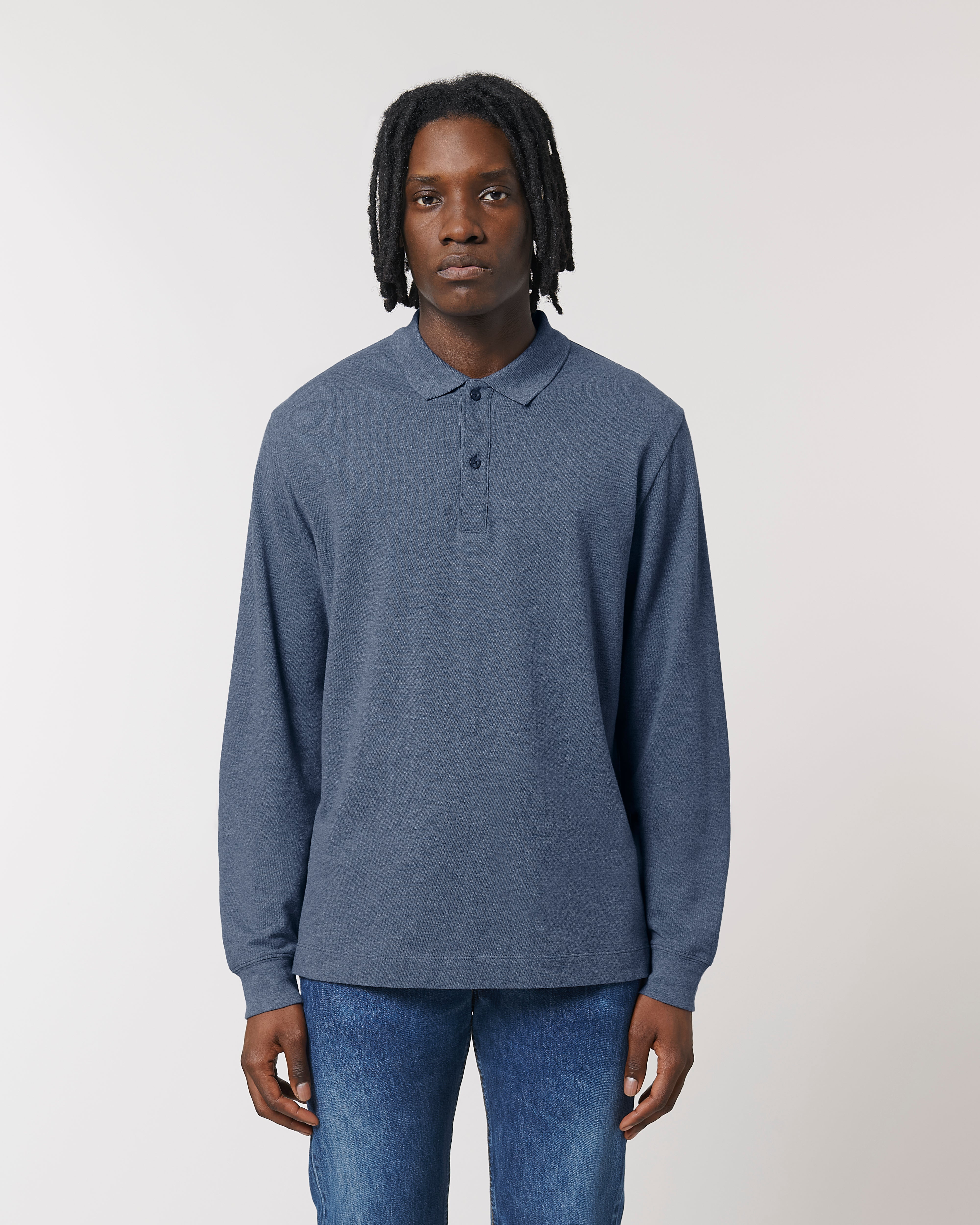 Polo manches longues unisexe personnalisable - 1
